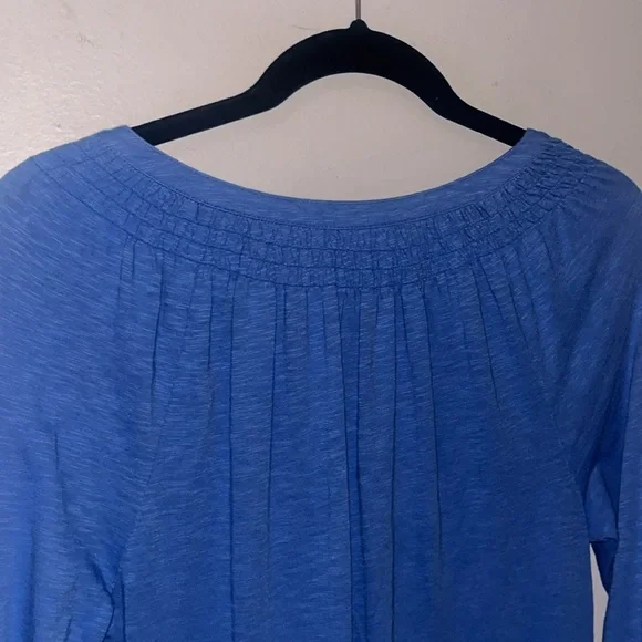 Lilly Pulitzer Sleeved Essie Dress Ladies Size Medium Bennett Blue - Picture 8 of 11